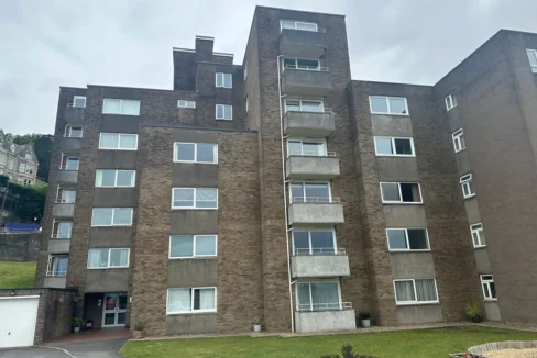 block of flats located in Weston super mare